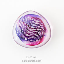 Load image into Gallery viewer, Cremation Stones for Ashes - River Touchstones - Fuchsia