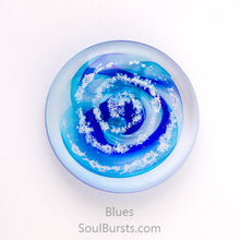 Load image into Gallery viewer, Cremation Stones for Ashes - Forever Touchstones - Blue