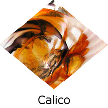Load image into Gallery viewer, Blown Glass with Ashes - Calico