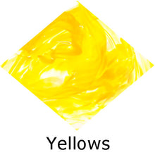 Load image into Gallery viewer, Blown Glass with Ashes - Yellow