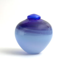 Load image into Gallery viewer, Sky Blue Urn for Ashes - Purples and Blues