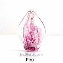 Load image into Gallery viewer, Cremation Ashes in Glass - Pink  Spirit Sail
