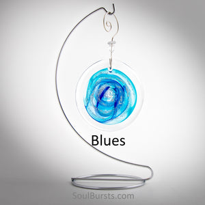 Cremation Suncatcher - Blue