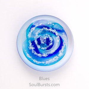 Cremation Stones for Ashes - Forever Touchstones - Blue
