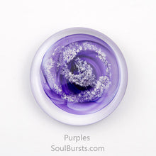 Load image into Gallery viewer, Cremation Stones for Ashes - Forever Touchstones - Purple