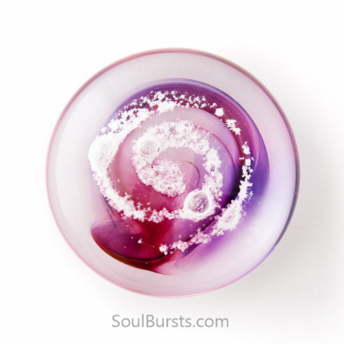 Cremation Stones for Ashes - Forever Touchstones - Fuchsia