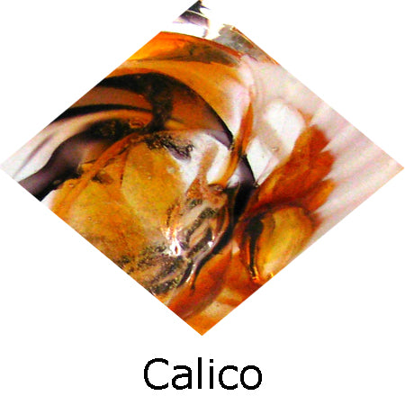 Blown Glass with Ashes - Calico