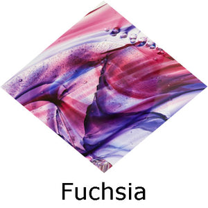 Blown Glass with Ashes - Fuchsia