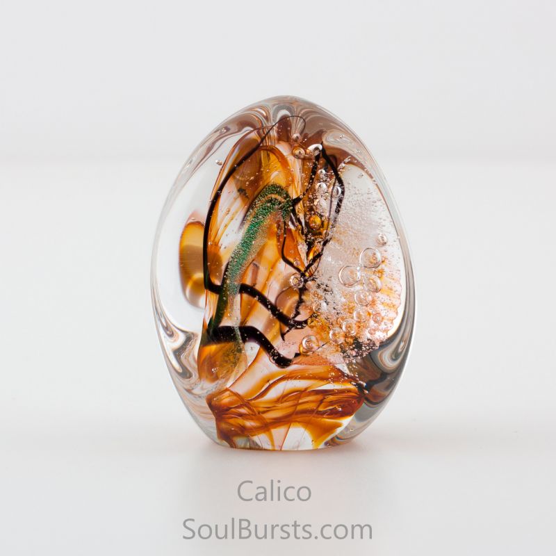 Glass Cremation Keepsakes - Calico Soul Dance